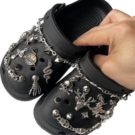 gothic croc charms.